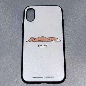 Rhinoshield Iphone case  for IPhone X......Fox Off